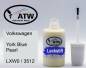 Preview: Volkswagen, York Blue Pearl, LXW0 / 3512: 20ml Lackstift, von ATW Autoteile West.